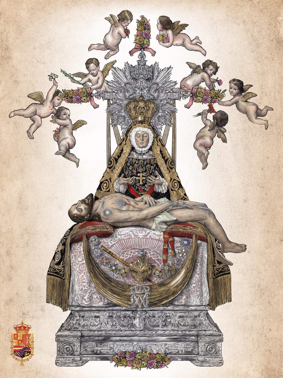 Festividad en honor a Nuestra Señora de las Angustias 2024 Granada